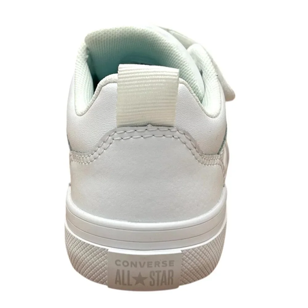 Converse Pro Blaze‎ Youth Boys Girls Slip-on Leather Sneaker Size 3Y Solid White